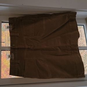 Athleta velour skirt